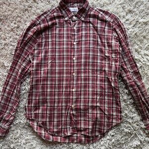 Citizen Red and Black Plaid Casual Shirt